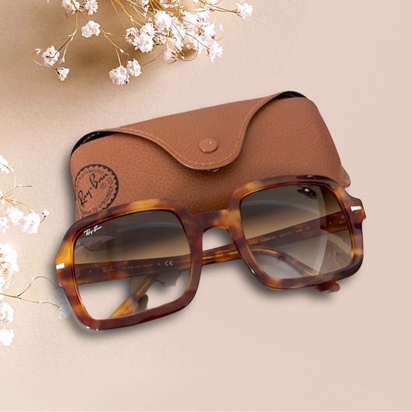Ray-Ban Accessories - Ray-ban women’s sunglasses style RB2188 Light Brown Gradient with case & cloth